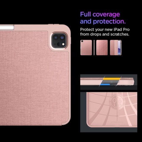 Etui Spigen Urban Fit Apple iPad Pro 11" 2024 (5. generacji) Rose Gold