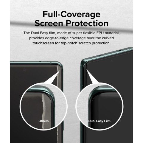 Folia hydrożelowa Ringke Dual Easy OnePlus 12 Clear [2 PACK]