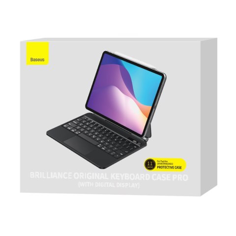 Etui Baseus Brilliance Keyboard Apple iPad Air 10.9 2020/2022 (4, 5 gen) / iPad Pro 11 2018/2020/2021 (1, 2 i 3 gen) / iPad Air