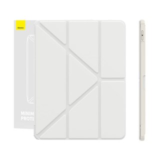 Etui Baseus Minimalist Apple iPad Air 10.9 2020/2022 (4. i 5. generacji) / iPad Air 11 2024 (6. generacji) (białe)