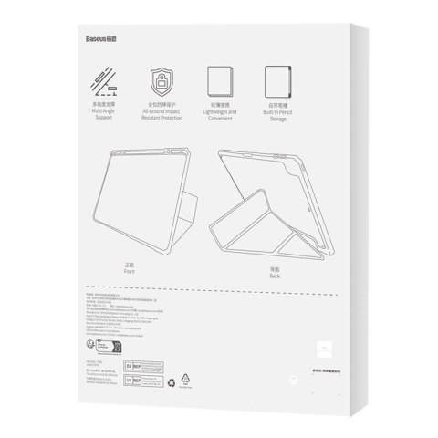 Etui Baseus Minimalist Apple iPad Air 10.9 2020/2022 (4. i 5. generacji) / iPad Air 11 2024 (6. generacji) (białe)