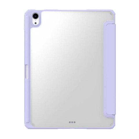 Etui Baseus Minimalist Apple iPad Air 10.9 2020/2022 (4. i 5. generacji) / iPad Air 11 2024 (6. generacji) (fioletowe)