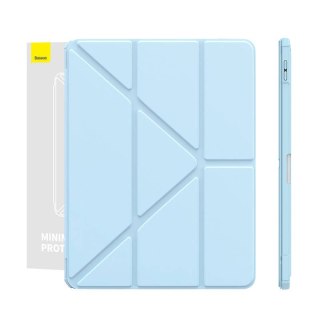 Etui Baseus Minimalist Apple iPad Air 10.9 2020/2022 (4. i 5. generacji) / iPad Air 11 2024 (6. generacji) (niebieskie)