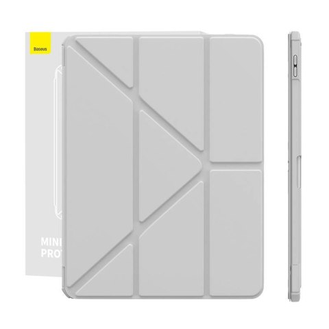 Etui Baseus Minimalist Apple iPad Air 10.9 2020/2022 (4. i 5. generacji) / iPad Air 11 2024 (6. generacji) (szare)