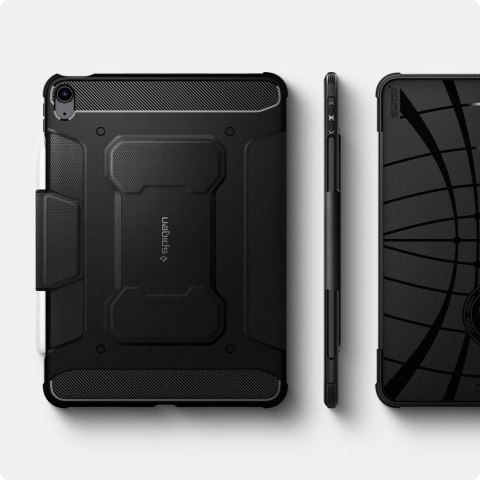 Etui Spigen Rugged Armor Pro Apple iPad Air 10.9 2020/2022 (4. i 5. generacji) / iPad Air 11 2024 (6. generacji) Black