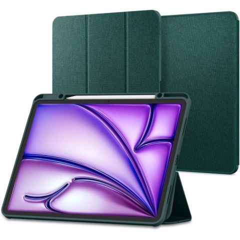 Etui Spigen Urban Fit Apple iPad Air 10.9 2020/2022 (4. i 5. generacji) / iPad Air 11 2024 (6. generacji) midnight green