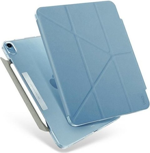 Etui UNIQ Camden Apple iPad Air 10.9 2020/2022 (4. i 5. generacji) / iPad Air 11 2024 (6. generacji) niebieski/blue Antimicrobia