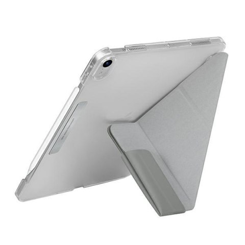 Etui UNIQ Camden Apple iPad Air 10.9 2020/2022 (4. i 5. generacji) / iPad Air 11 2024 (6. generacji) szary/fossil grey Antimicro