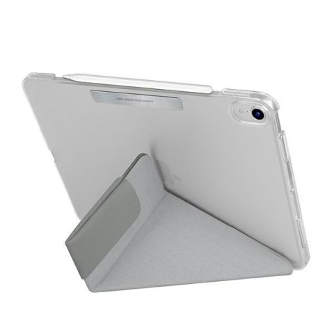 Etui UNIQ Camden Apple iPad Air 10.9 2020/2022 (4. i 5. generacji) / iPad Air 11 2024 (6. generacji) szary/fossil grey Antimicro