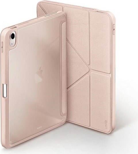 Etui UNIQ Moven Apple iPad Air 10.9 2020/2022 (4. i 5. generacji) / iPad Air 11 2024 (6. generacji) Antimicrobial różowy/blush p