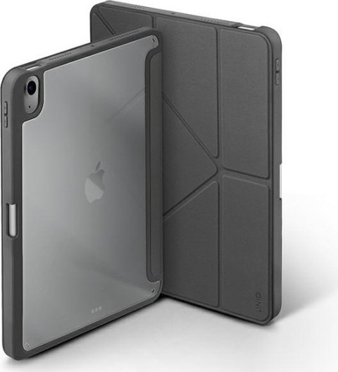 Etui UNIQ Moven Apple iPad Air 10.9 2020/2022 (4. i 5. generacji) / iPad Air 11 2024 (6. generacji) Antimicrobial szary/charcoal