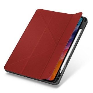 Etui UNIQ Transforma Rigor Apple iPad Air 10.9 2020/2022 (4. i 5. generacji) / iPad Air 11 2024 (6. generacji) czerwony/coral re