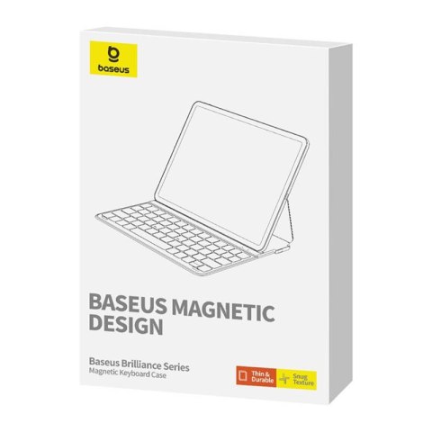 Etui magnetyczne z klawiaturą Baseus Brilliance Apple iPad Air 10.9 2020/2022 (4. i 5. generacji) / iPad Air 11 2024 (6. generac