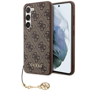 Etui Guess GUHCSA55GF4GBR Samsung Galaxy A55 hardcase 4G Charms Collection brązowy/brown