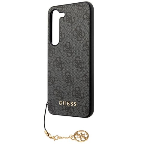 Etui na telefon Samsung Galaxy A55 Guess czarne hardcase 4G Charms Collection