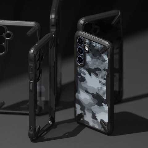 Etui na telefon Samsung Galaxy A35 5G Ringke Fusion-X Camo Czarne