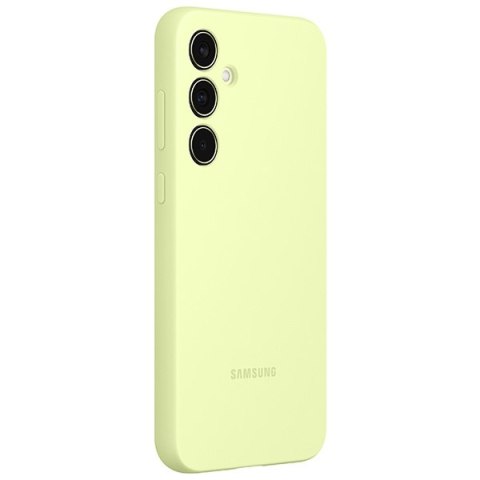 Etui na telefon Samsung Galaxy A35 5G Silicone Cover limonka EF-PA356TMEGWW