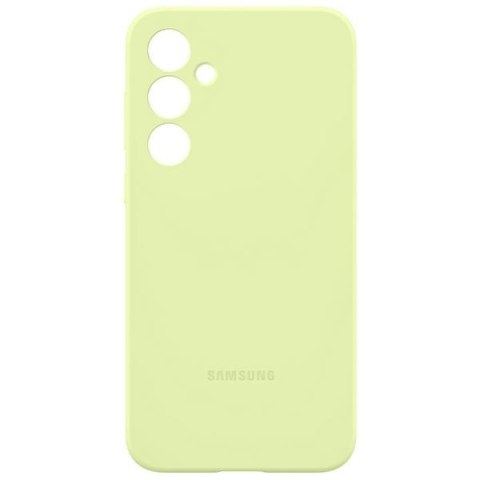 Etui na telefon Samsung Galaxy A35 5G Silicone Cover limonka EF-PA356TMEGWW