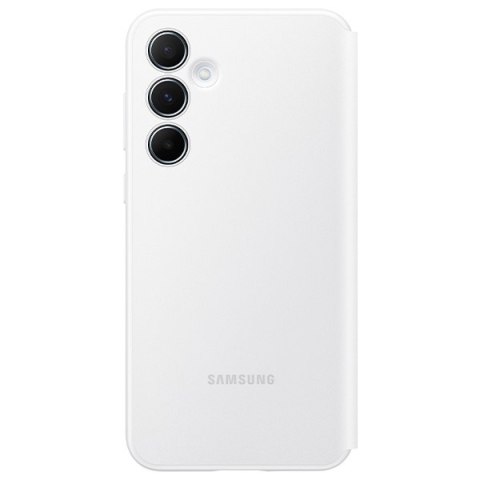 Etui na telefon Samsung Galaxy A55 5G Smart View Wallet Case białe