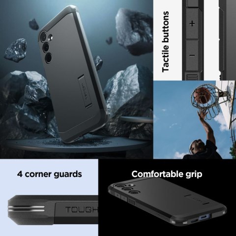 Etui na telefon Samsung Galaxy A55 5G Spigen Tough Pancerne Czarne