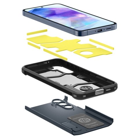 Etui na telefon Samsung Galaxy A55 5G Spigen Tough Pancerne Metal Slate