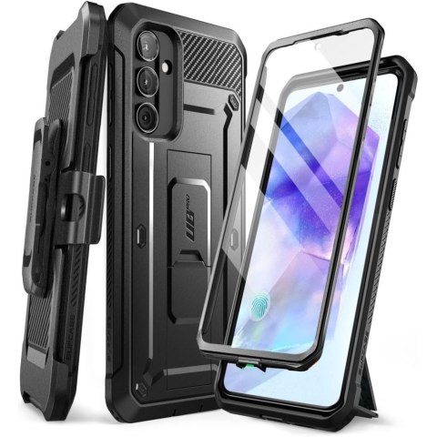 Etui na telefon Samsung Galaxy A55 5G Supcase Unicorn Beetle Pro Czarne