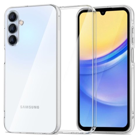 Etui na telefon Samsung Galaxy A35 5G Tech-Protect Flexair+ Przezroczyste