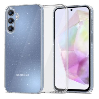 Etui na telefon Samsung Galaxy A35 5G Tech-Protect Flexair Glitter