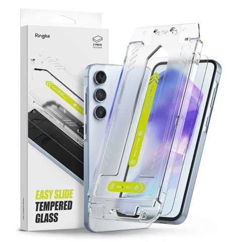 Szkło hartowane Samsung Galaxy A55 5G Ringke Easy Slide Clear 2 PACK