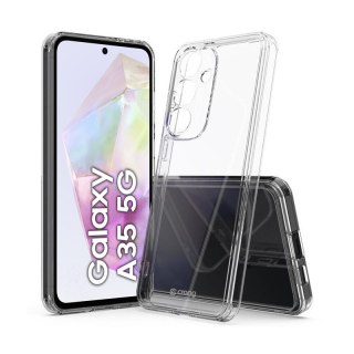 Etui Crong Crystal Shield Cover Samsung Galaxy A35 5G przezroczysty