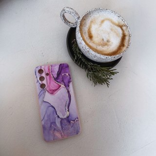 Etui Tech-Protect Icon Samsung Galaxy M15 5G Marble