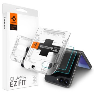 Szkło hartowane Spigen GLAS.tR ez Fit Samsung Galaxy Z Flip 6 Clear [2 PACK]