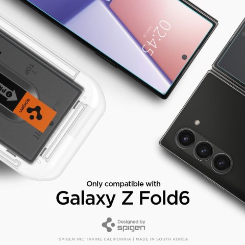 Szkło hartowane Samsung Galaxy Z Fold 6 Spigen GLAS.tR ez Fit Clear 2 PACK