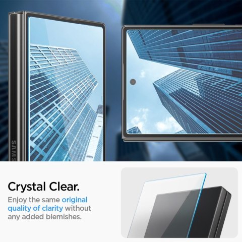 Szkło hartowane Samsung Galaxy Z Fold 6 Spigen GLAS.tR ez Fit Clear 2 PACK