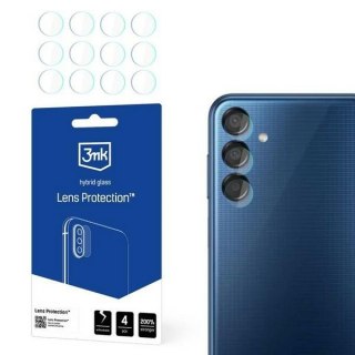 Szkło hybrydowe na obiektyw aparatu 3MK Lens Protect Samsung Galaxy M15 5G [4 PACK]