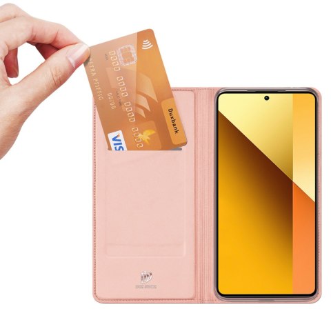 Etui Dux Ducis Skin Pro Xiaomi Redmi Note 13 5G różowe