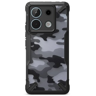 Etui Ringke Fusion-X Xiaomi Redmi Note 13 Pro 5G / POCO X6 5G Camo Black