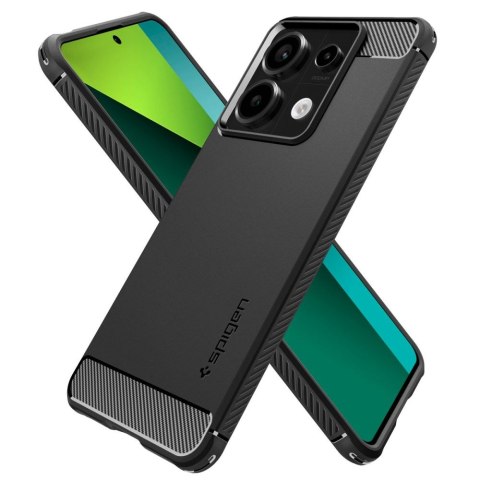 Etui Spigen Rugged Armor Xiaomi Redmi Note 13 Pro 5G / Poco X6 5G Matte Black