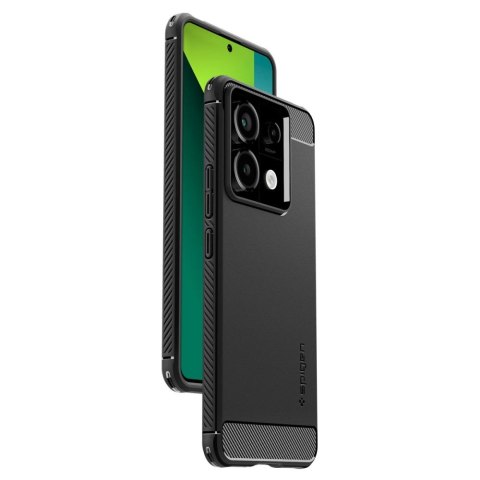 Etui Spigen Rugged Armor Xiaomi Redmi Note 13 Pro 5G / Poco X6 5G Matte Black