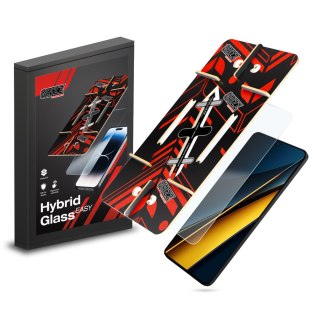 Szkło hybrydowe GrizzGlass HybridGlass Easy do Xiaomi POCO X6 Pro