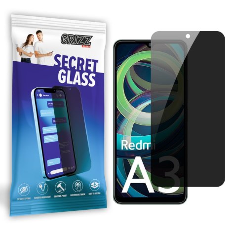 Szkło prywatyzujące GrizzGlass SecretGlass do Xiaomi Redmi A3