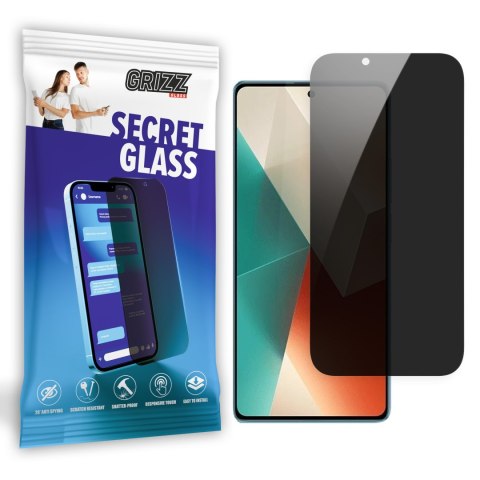 Szkło prywatyzujące GrizzGlass SecretGlass do Xiaomi Redmi Note 13 5G