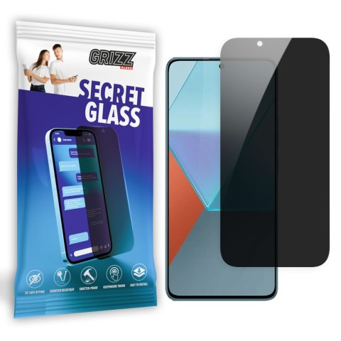 Szkło prywatyzujące GrizzGlass SecretGlass do Xiaomi Redmi Note 13 Pro 5G