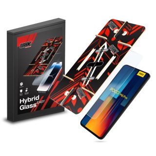 Szkło hybrydowe GrizzGlass HybridGlass Easy do Xiaomi POCO M6 Pro 4G