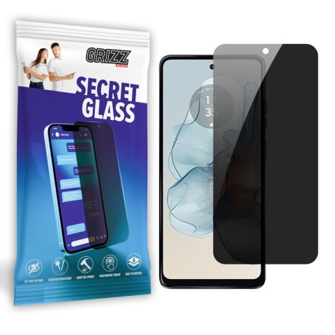 Szkło prywatyzujące GrizzGlass SecretGlass do Motorola Moto G24 Power