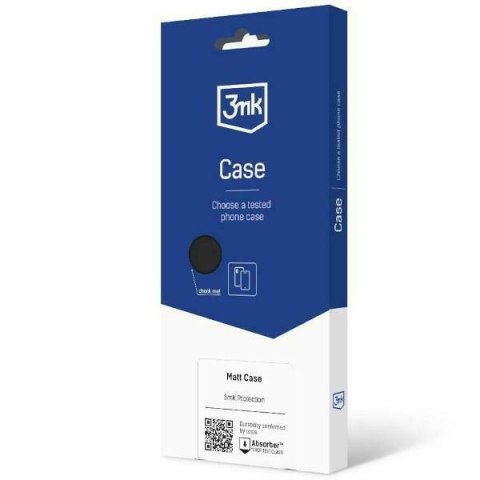 Etui 3MK Matt Case Realme C65 czarny/black