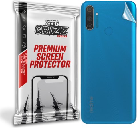 Folia na tył GrizzGlass SatinSkin do Realme C3