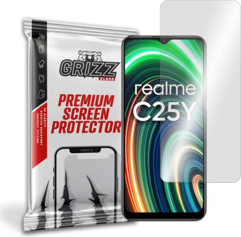 Szkło hybrydowe GrizzGlass HybridGlass do Realme C25Y