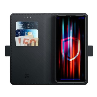 Etui z klapką 3MK Wallet Case Realme C35 czarny/black