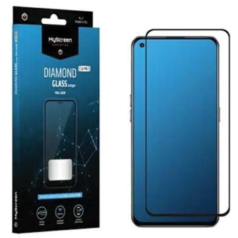 Szkło hartowane MyScreen Diamond Glass Edge Lite Full Glue Realme GT 5G / GT Neo / GT ME czarny/black